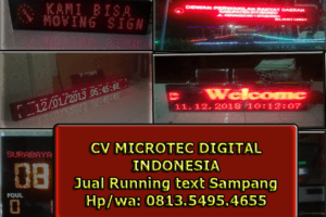 Jual Running text Sampang II Jadwal sholat 0813.5495.4655
