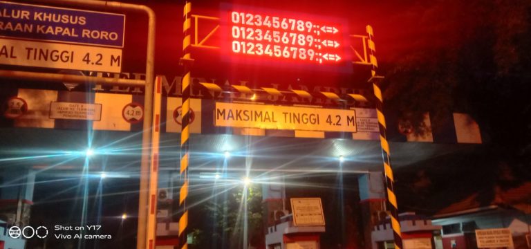 Jual running text surabaya
