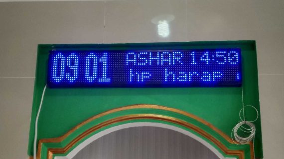 Jual jam masjid digital di Bangkalan 0838.3060.0218