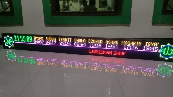 Jual jam masjid digital di Sampang 0838.3060.0218