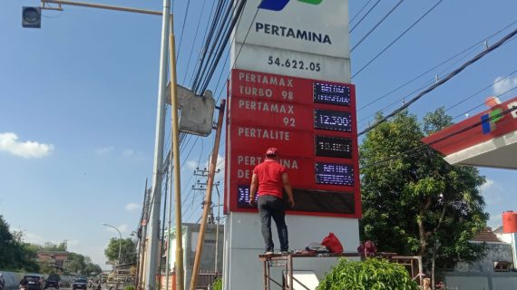 WA 0838.3060.0218 I Jasa pembuatan totem spbu Lumajang