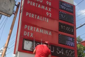 WA 0838.3060.0218 I Jasa pembuatan totem spbu Sidoarjo